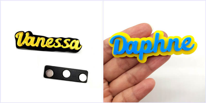 wholesale personalized diamond name plate brooches suppliers bulk custom diamante letter hat pins manufacturers
